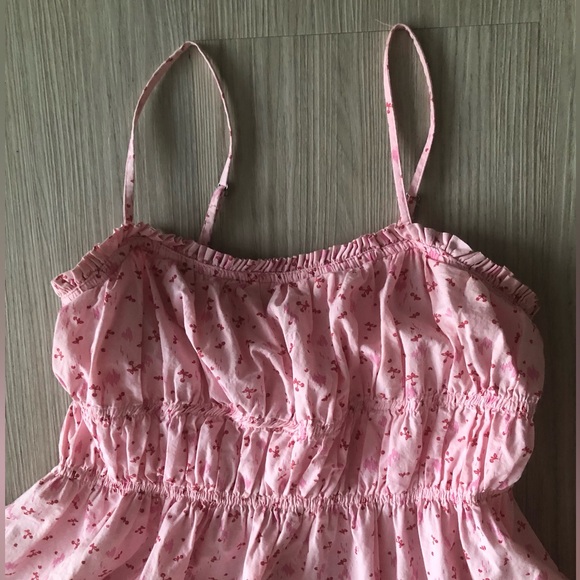 Free People Gabby Mini Dress Cherry Print size XS - Picture 1 of 4